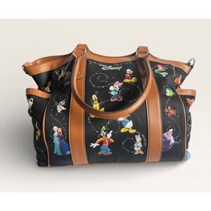 Bradford Exchange Disney Carry The Magic Large Tote Shoulder Hand Bag Purse 2016